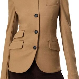 Elegant Tan Women's Blazer